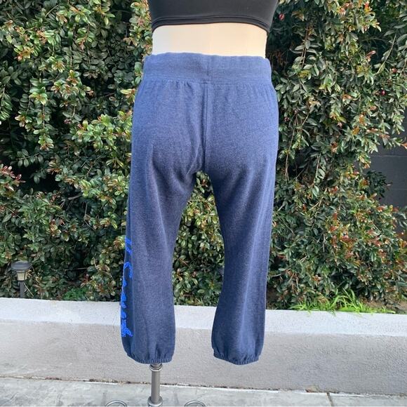 Victoria's Secret Soft Blue Sequins V. Secret Logo Small Drawstring Joggers - Picture 4 of 15